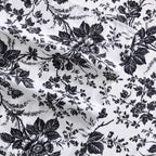 Betsey Johnson - Full Bed Sheets, Soft & Lightweight Bedding, Fade & Wrinkle Resistant (Betseys Toile Black, Full)