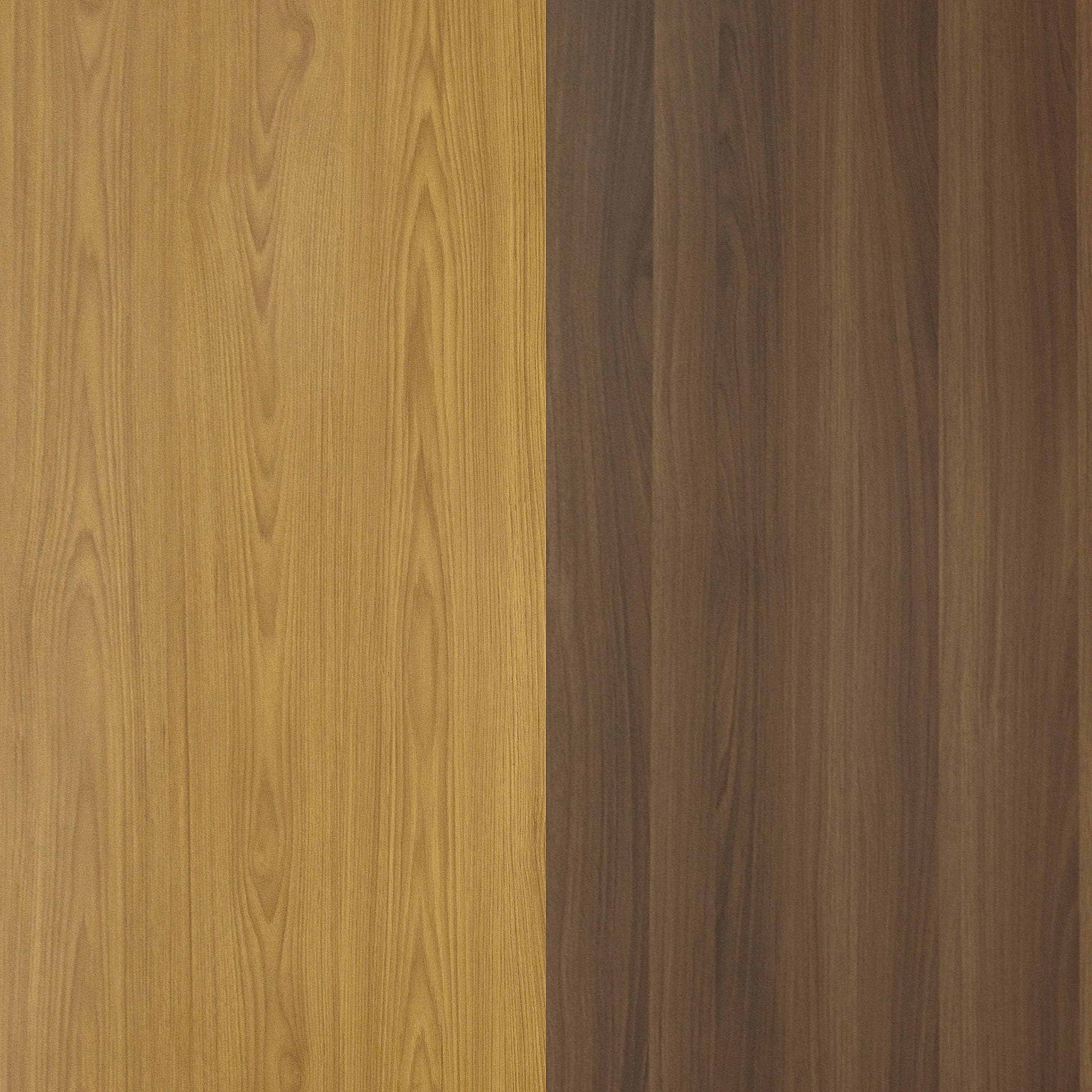 Flash Furniture Glenbrook 24'' Square Table Top with Natural or Walnut Reversible Laminate Top