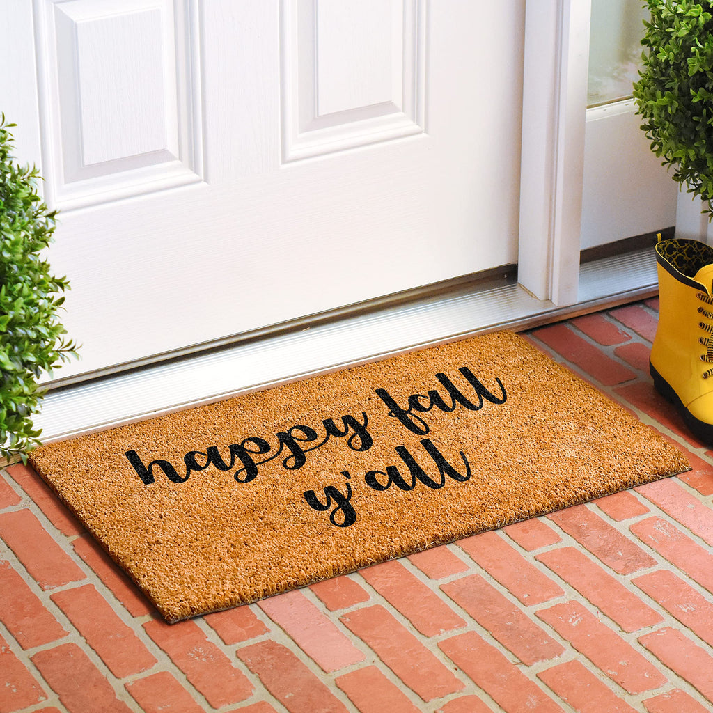Calloway Mills Hapy Fall Yall Doormat, 17' X 29'