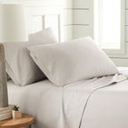 Southshore Fine Living, Inc. Classic Soft And Comfortable 3-Piece Sheet Set, Twin, Bone