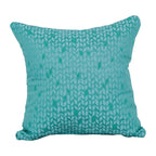 Blazing Needles Square Polyester Jacquard Throw Pillows, 17", Banyan Seagla 2 Count