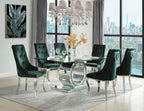 ACME Furniture Set of 2 Fabric Upholstered Side Chairs
