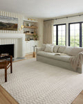 Loloi II Kamala Collection KAM-05 Ivory/Grey 5-3 x 7-9 Area Rug