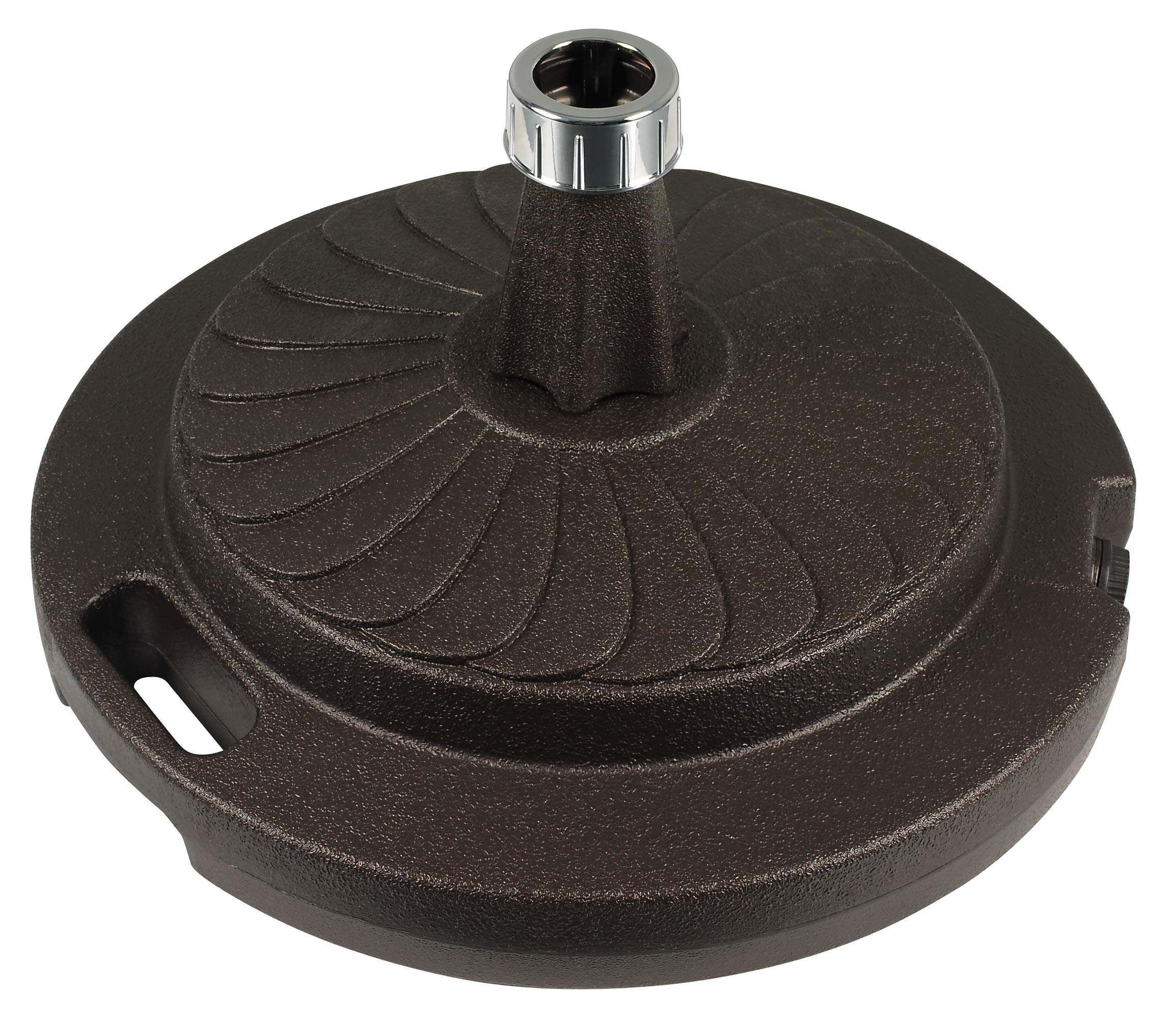 FiberBuilt Home Rb90 BRZ Resin Umbrella Base - Bronze