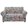 hyha Couch Cover, Loveseat Covers, Floral Pattern, Stretch, Printed, 3 Pieces, Sofa Slipcovers, for 2 Separate Cushion Couch Sof