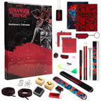 Stranger Things Advent Calendar 2023 for Kids and Teenagers Stationery Necklace Keychains Advent Calendars for Kids