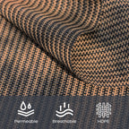 Vicllax Shade Fabric Sun Shade Cloth Privacy Screen With Grommets For Patio Garden Pergola Cover Canopy 10X12 Ft, Mocha