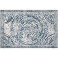 Sedona Sn7 Blue Transitional Rug Rectangle 8' X 10'