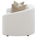 Coaster Home Furnishings Rainn Upholstered Tight Back Sofa Latte