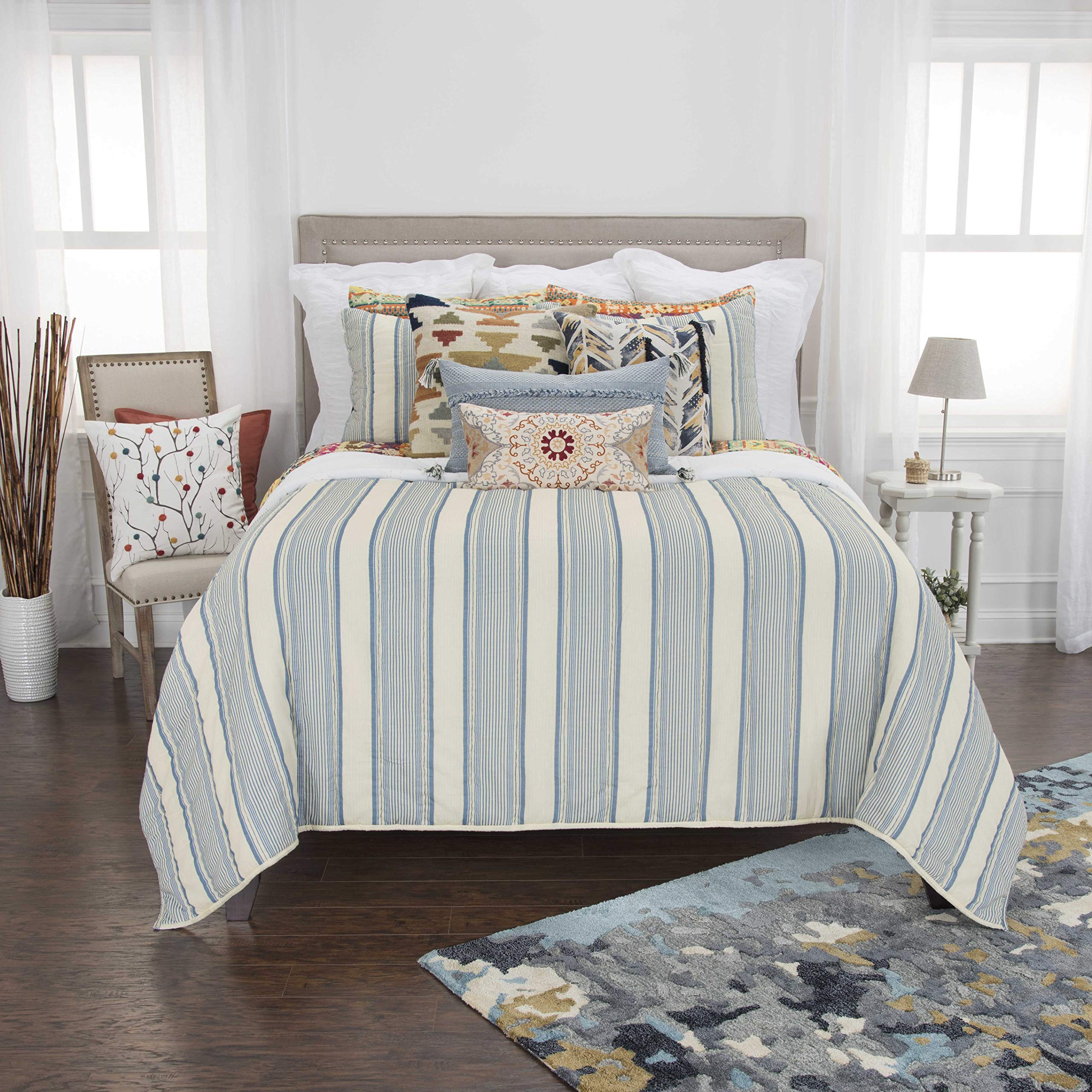 Rizzy Home | BQ4780 | 68"x94" Quilt