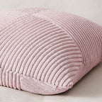 Topfinel Set Of 2 Blush Pink Decorative Throw Pillow Covers 20X20 Inch, Soft Corduroy Square Couch Pillow Covers Windmill Textur