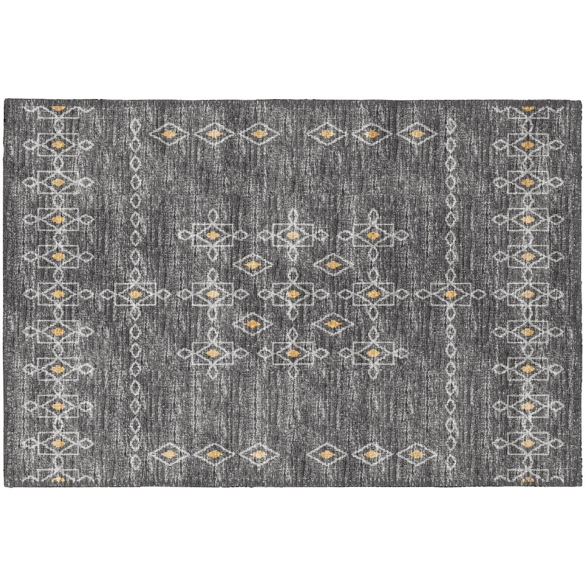 Sedona Sn3 Grey Transitional Rug Rectangle 5' X 7 ' 6"