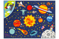 Kc Cubs Playtime Collection Space Safari Road Map Educational Learning & Game Area Rug Carpet For Kids And Children Bedrooms And