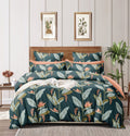 Brevard 150 Gsm Poly Cotton Reversible Ac Comforter/Blanket/Quilt For Double Bed (90X100 Inches, Light Gren)