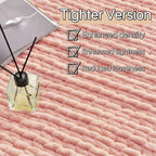 Maetoow Tighter Version Chenille Chunky Knit Blanket Throw 40  50 Inch, Handmade Warm & Cozy Blanket Couch, Bed, Home Decor, Sof