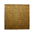 Benjara Modern Style Wooden Wall Decor with Patterned Carving, Large, Gold