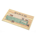Kittrich Rubber Door Eco-Friendly Decorative Floor Mat, 18' X 30', How We Roll