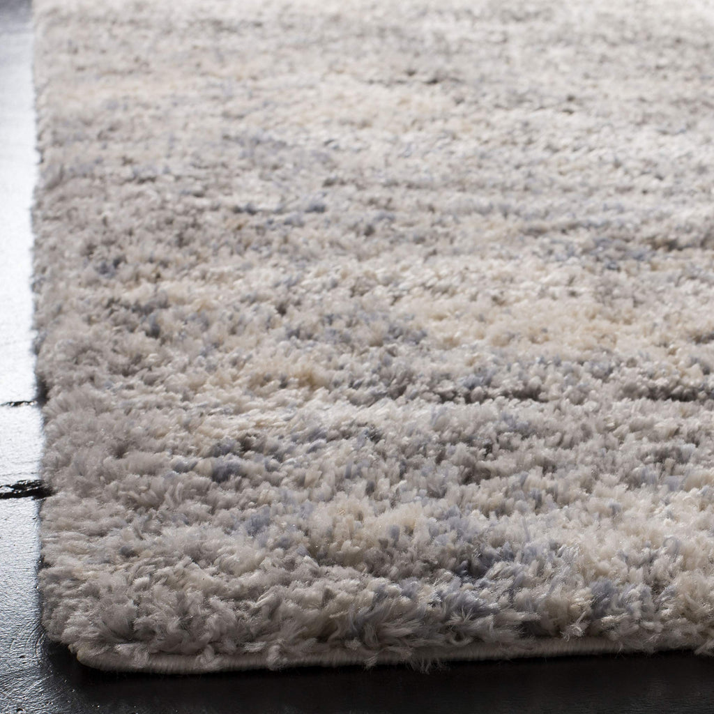 Safavieh Berber Shag Collection Accent Rug - 3'3'' X 5'3'', Grey Blue & Cream, Non-Shedding & Easy Care, 1.2-Inch Thick Ideal Fo