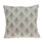 HomeRoots 95% Cotton, 5% Lurex Parkland Collection Kiani Transitional Tan Pillow Cover with Poly Insert