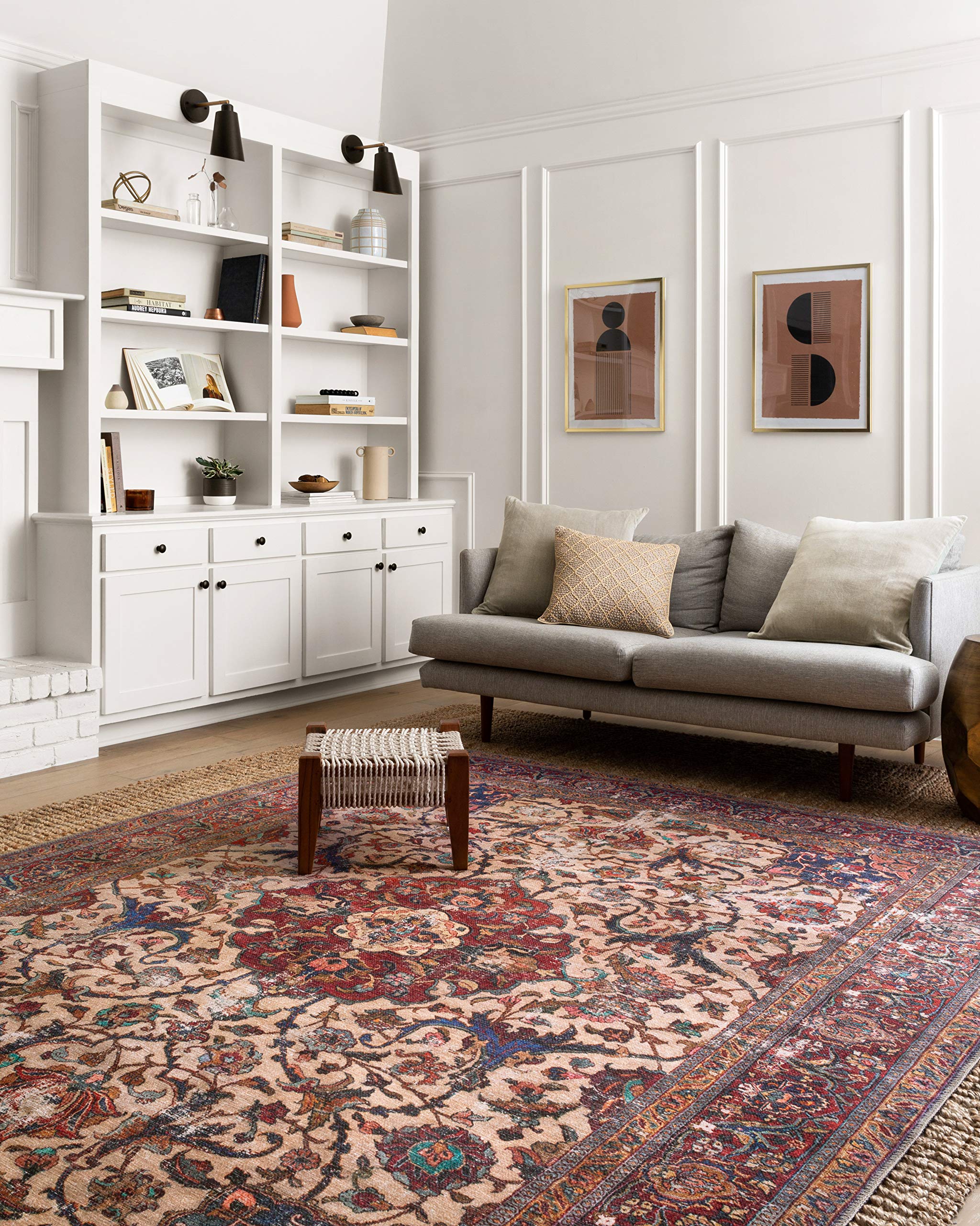 Loloi II Loren Sand/Multi 2-3 x 3-9 Accent Rug