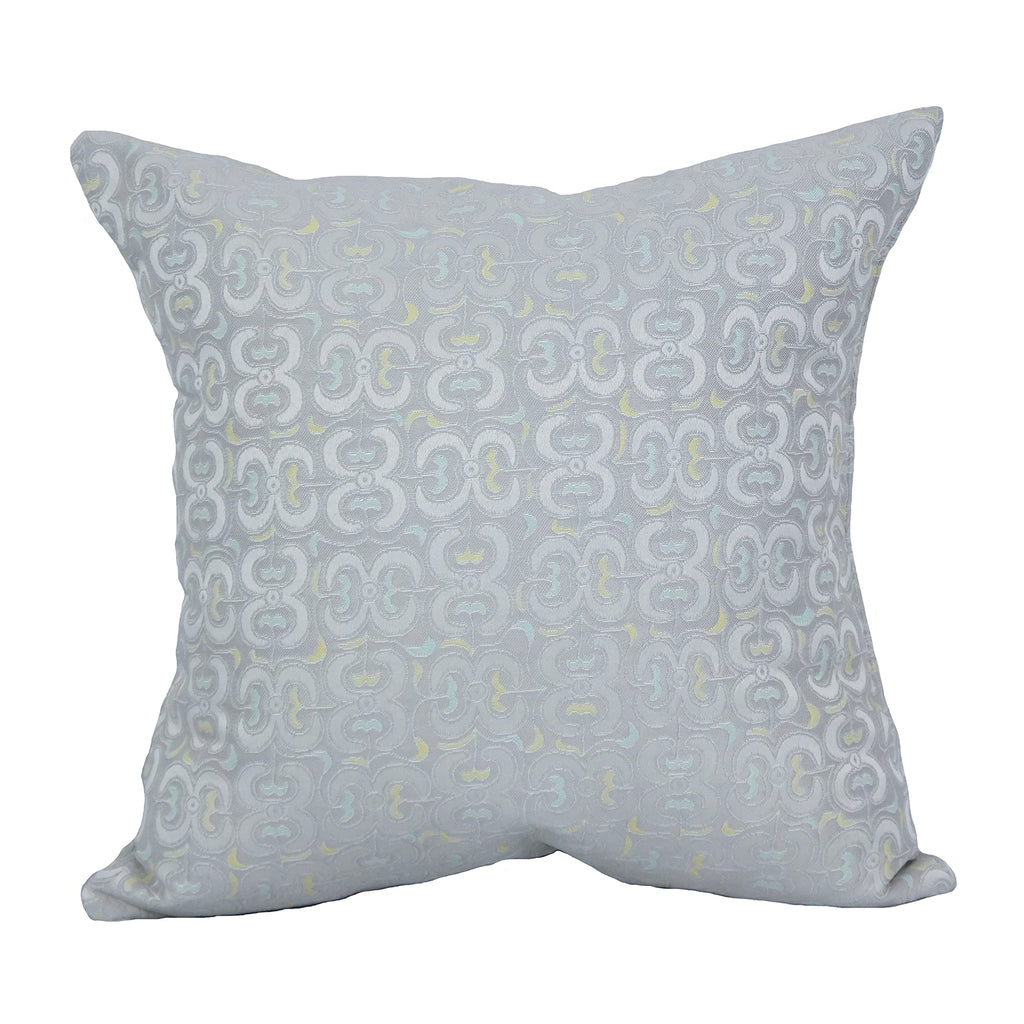 Blazing Needles Square Jacquard Throw Pillows, 17", Mahlika Sorbet 4 Count