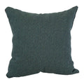 Blazing Needles Square Polyester Jacquard Throw Pillow, 17", Hazeltsb Bluegr