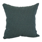 Blazing Needles Square Polyester Jacquard Throw Pillow, 17", Hazeltsb Bluegr