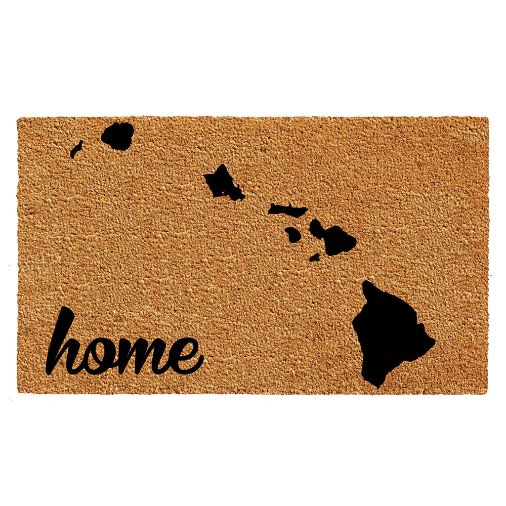 Calloway Mills 105512436 Hawaii Doormat, 24' X 36', Natural/Black