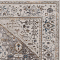 HomeRoots Decor 39 X 55 X 0.25 Grey Polyester Rug