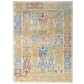 Modway Solimar Distressed Colorful Southwestern Aztec 4X6 Area Rug In Multicolored