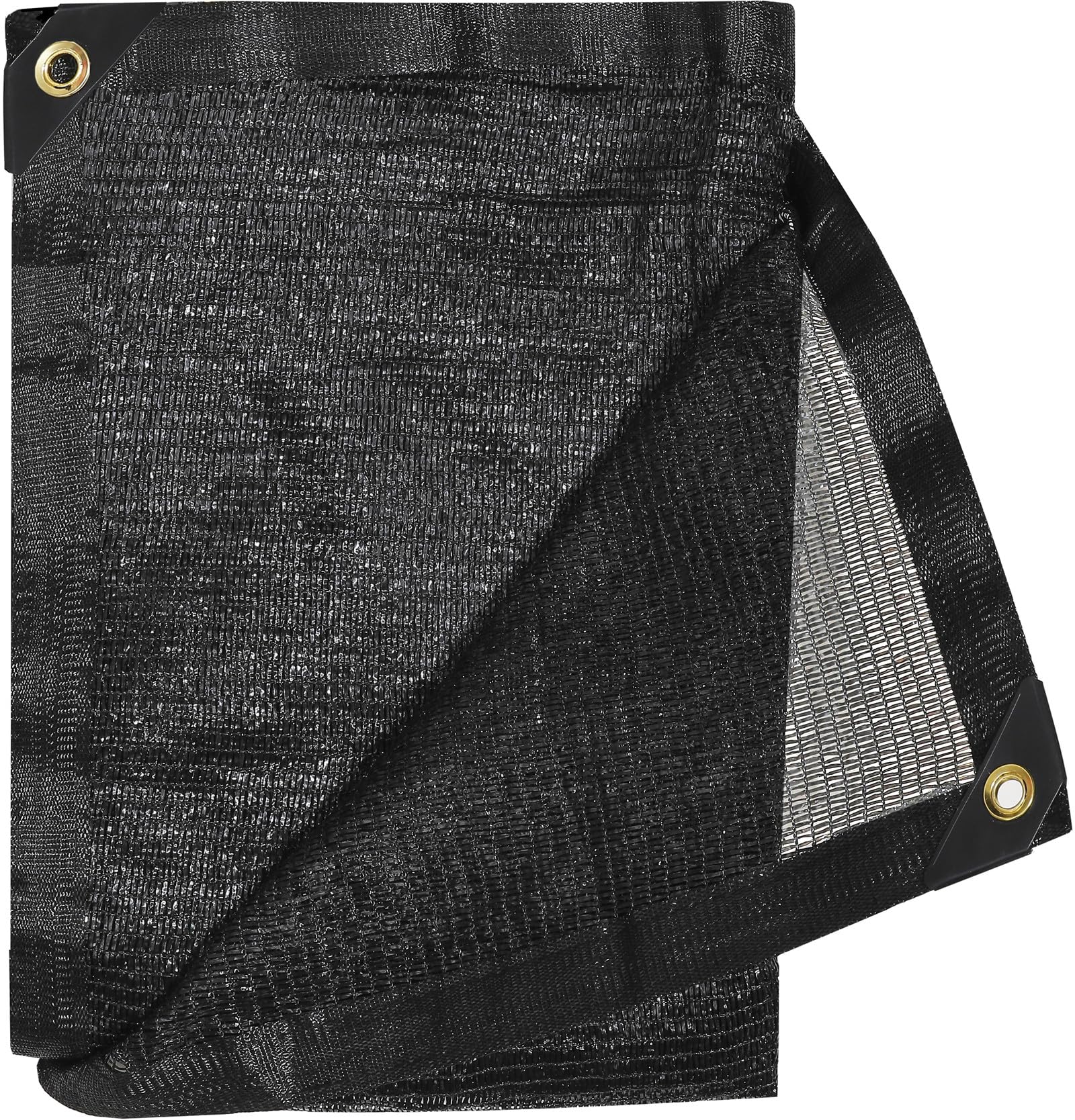 E.Share 40% Black Shade Cloth Taped Edge With Grommets Uv 20 Ft X 30 Ft, Sun Shade Netting For Garden Patio,Flower Plant Covers