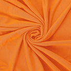 Peomeise Stretch Spandex Chair Cover For Wedding Party Dining Banquet Event (Orange, 12)