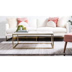 Unique Loom Del Mar Collection Area Rug - Lucille (5' 3'' X 8' Rectangle, Brown/ Ivory)