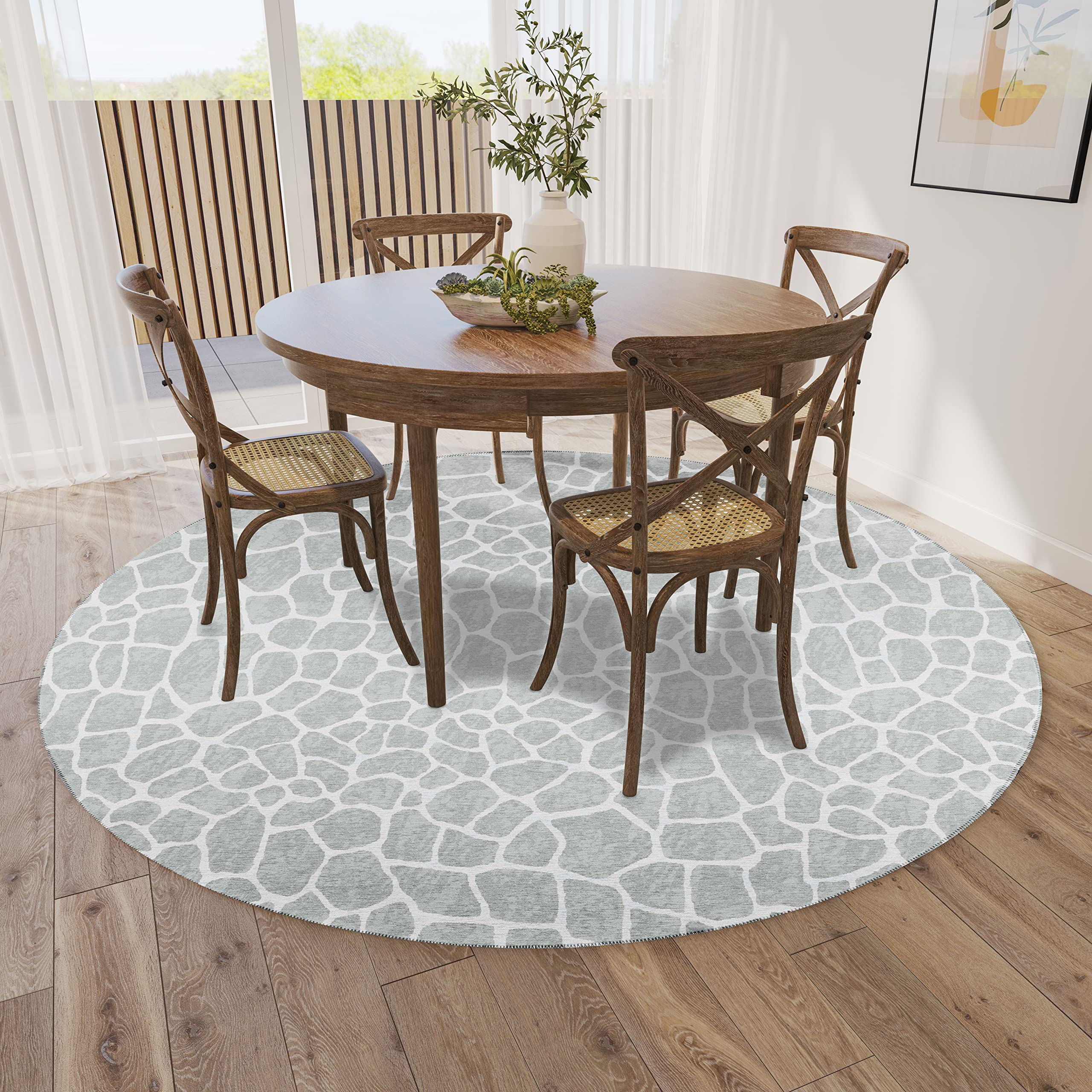 Dalyn Rugs Mali Ml4 Flannel 6' X 6'