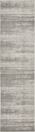 Unique Loom Del Mar Collection Area Rug - Lucille (2' 7'' x 10' Runner, Gray/ Ivory)