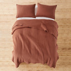 Levtex Home - Cross Stitch Adobe Bedspread Set - Twin Quilted Bedspread And One Standard Sham - Cross Stitch Pattern - Bedspread