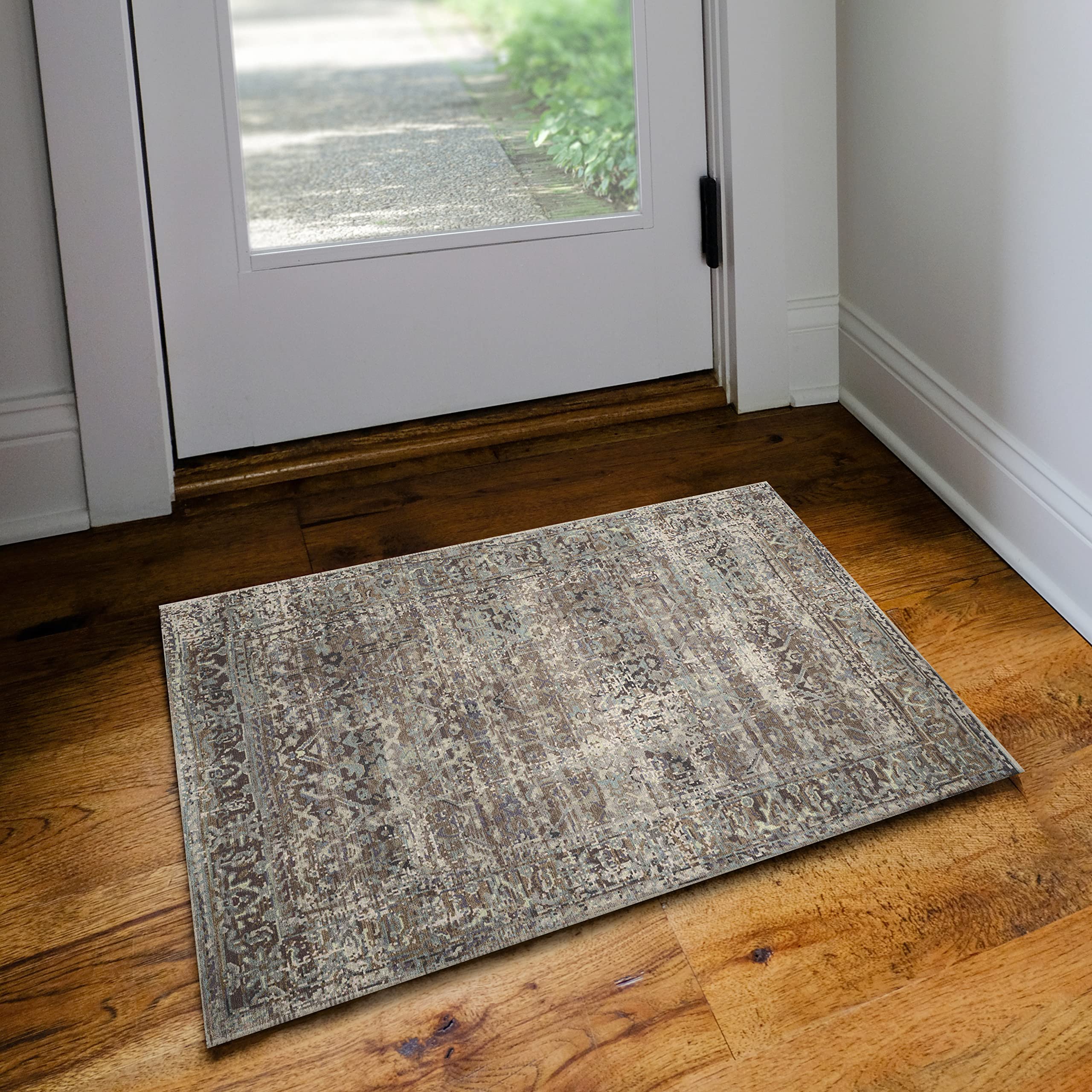 Dalyn Rugs Jericho Jc10 Mushroom 2' X 3' Rectangle Soft Area Rug, Easy Clean, Non Shedding, Bedroom, Entry, Living Room, Dining Room, Kitchen Rug