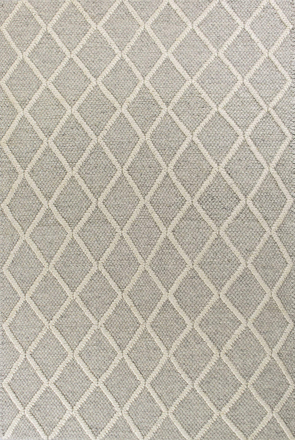 HomeRoots Decor 3'3-inch x 5'3-inch Wool Grey Area Rug