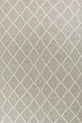 HomeRoots Decor 3'3-inch x 5'3-inch Wool Grey Area Rug