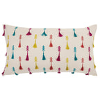 Rizzy Home 14" x 26" Down Pillow with Cotton Cover-Arrow Pattern-Multi-Color