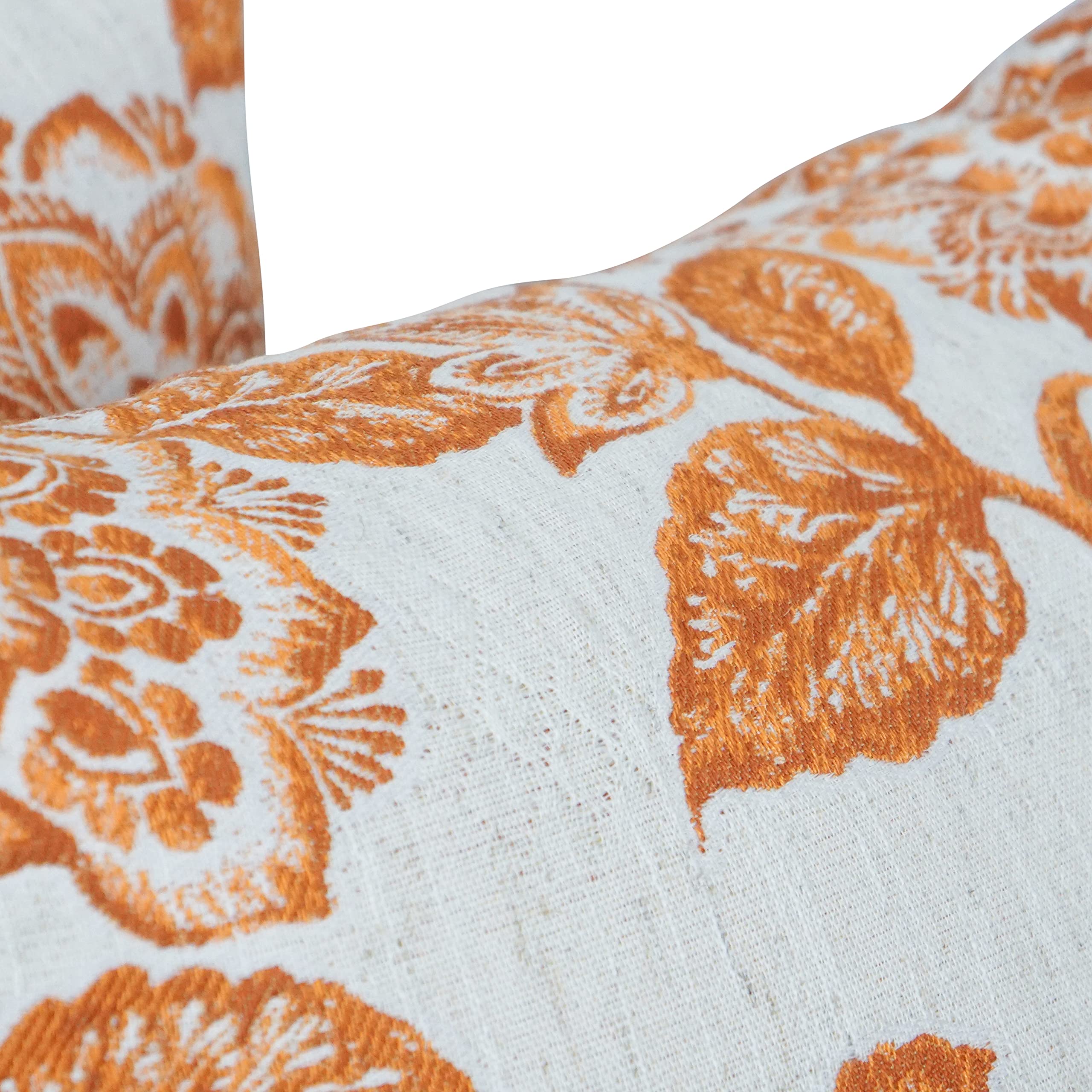Blazing Needles Square Jacquard Throw Pillow, 17", Vivier Bitter
