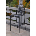 International Caravan Set of Three Iron Bar Bistro
