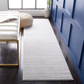 Safavieh Vision Collection Runner Rug - 22 x 6, Ivory Grey & -, Modern Ombre Tonal Chic Design, Non-Shedding & Easy Care, Idea