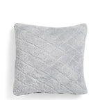 Vera Bradley Women'S Fleece Solid Throw Pillow Cover With Removeable Hypoallergenic Insert, Kingbird Plaid, One Size