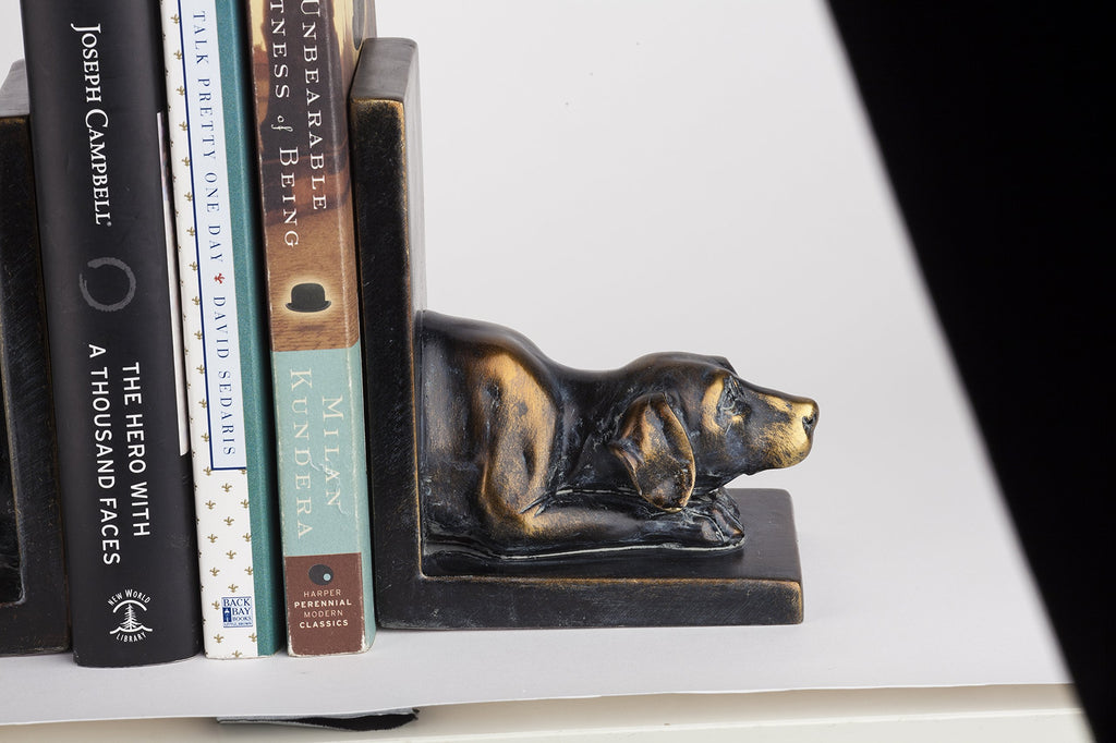 Danya B. Ds782 Unique Decorative Animal Shelf D  Cor - Labrador Dog Bookend Set