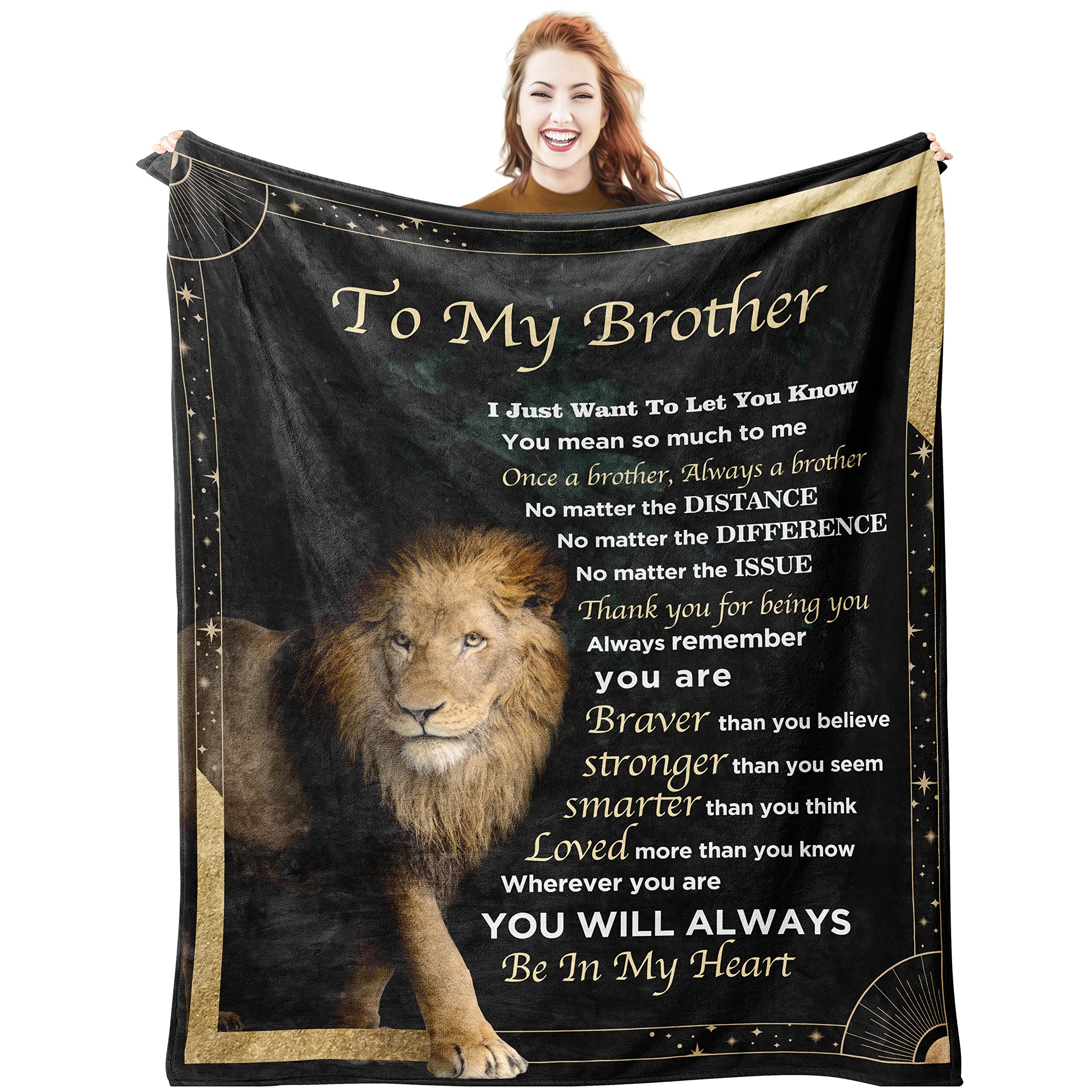 Ujifuis Gifts For Brother Blanket Gifts From Sister To Brother Birthday Gifts For Men Birthday Gifts For Brother Gifts From Sist