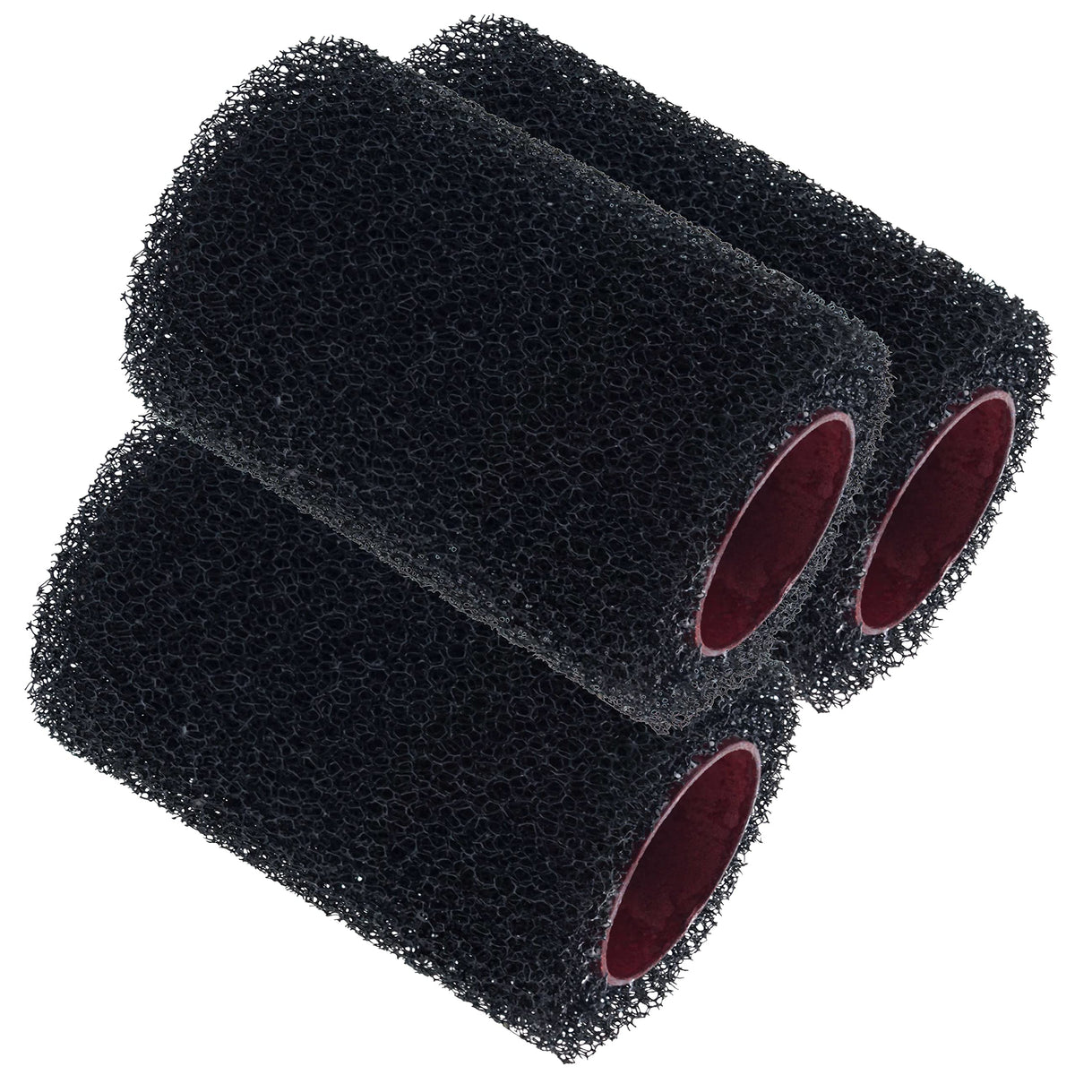 Custom Shop 4' X 1/4' Textured Bed Liner Roller Covers (Pack Of 3) For Roll-On Custom Coat Truck Bedliner Coating Application