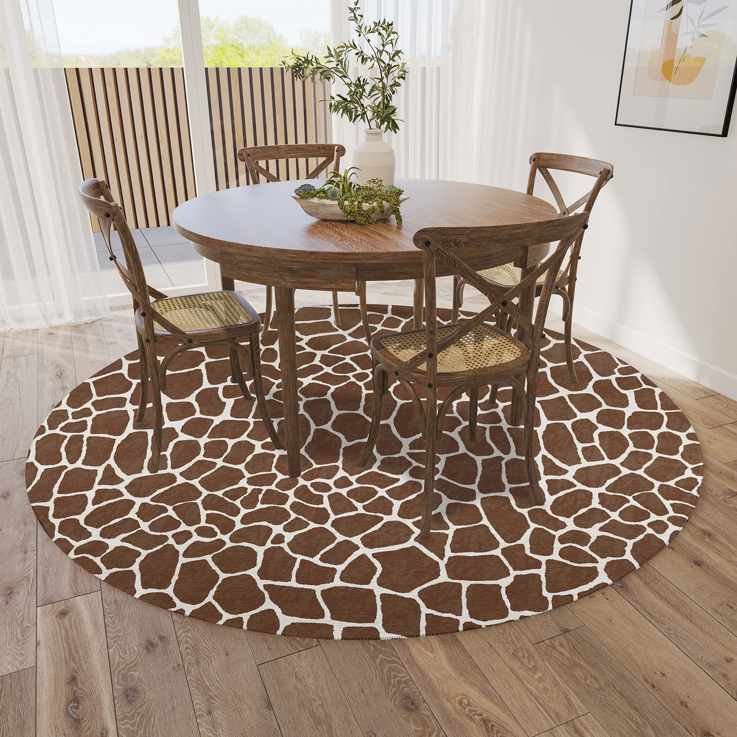 Dalyn Rugs Mali Ml4 Chocolate 6' X 6'