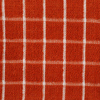 Dii Basic Terry Collection Windowpane Dishcloth Set, 12X12, Spice, 6 Piece