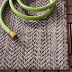 Safavieh Courtyard Collection 2'3' X 12' Brown / Beige Cy8022 Indoor/ Outdoor Patio Backyard Mudroom Runner Rug